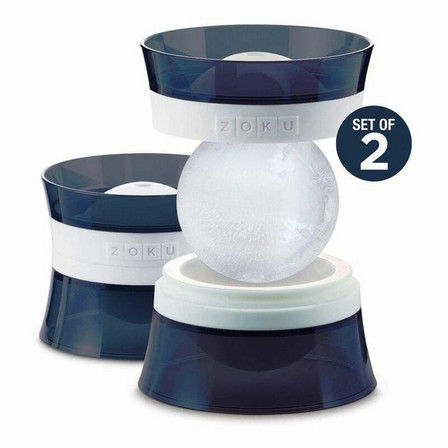 ZOKU - Zoku Ice Sphere Mold Black (Set Of 2)