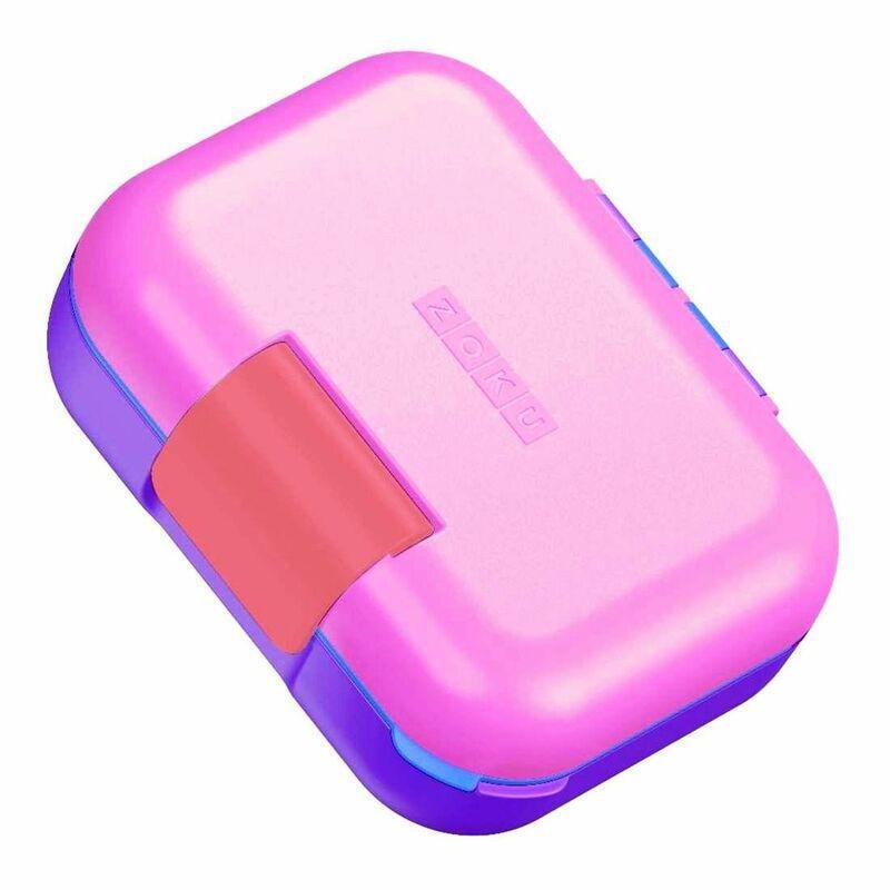 Zoku Neat Bento Lunch Box, Pink