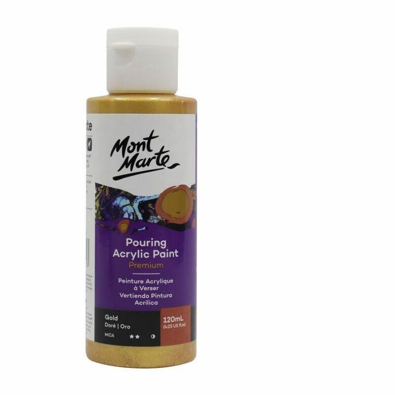 MONT MARTE - Mont Marte Pouring Acrylic Paint 120Ml Gold