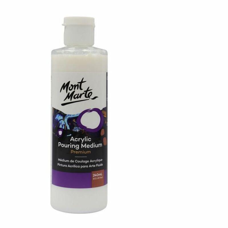 Mont Marte Acrylic Pouring Medium 240Ml Premium, , medium