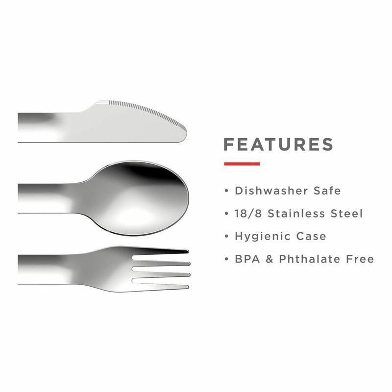 Zoku Pocket Utensil Set Shark, , large image number 0