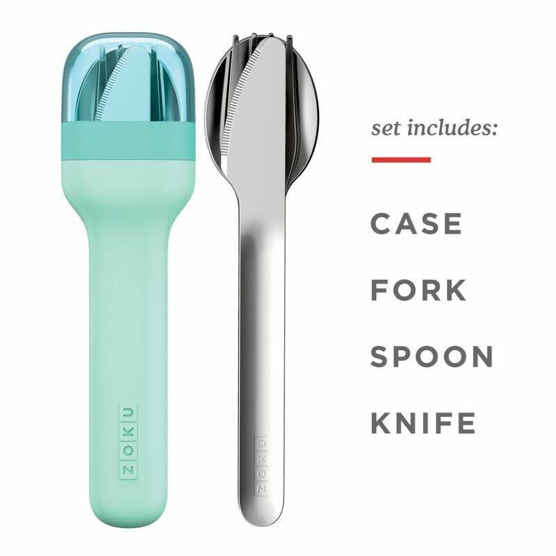 Zoku Pocket Utensil Set Teal, , large image number 3
