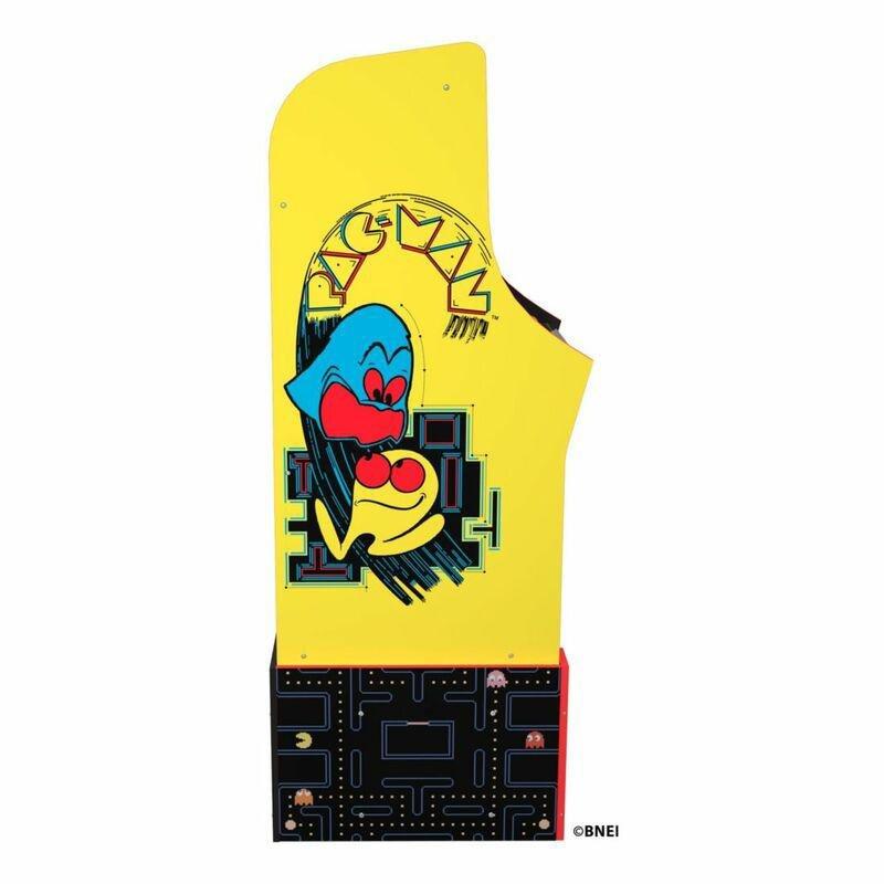 Arcade 1UP Bandai Namco Entertainment Legacy Edition Pac-Man Themed Arcade Machine with Light-Up Marquee & Riser 57.8-inch, , large image number 8