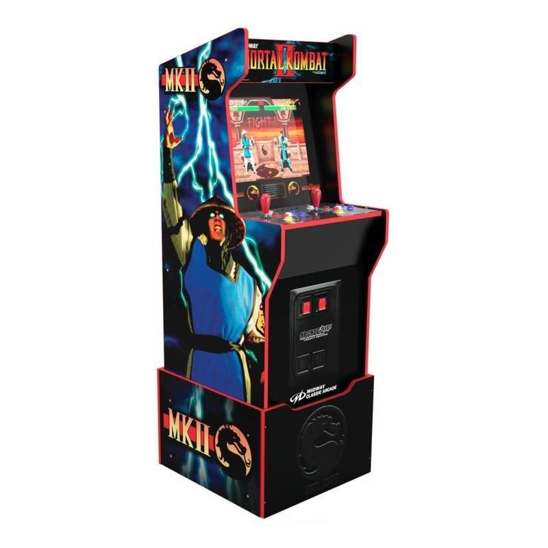Arcade 1UP Midway Legacy Edition Mortal Kombat Themed Arcade Machine with Light-Up Marquee & Riser 57.8-inch, , large image number 0