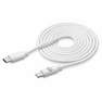 CELLULARLINE - Cellularline USB-C to Lightning Power Cable 3M White
