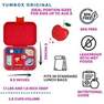YUMBOX - Yumbox Original Leakproof 6-Compartment Bento Box - Road Red / Rocket