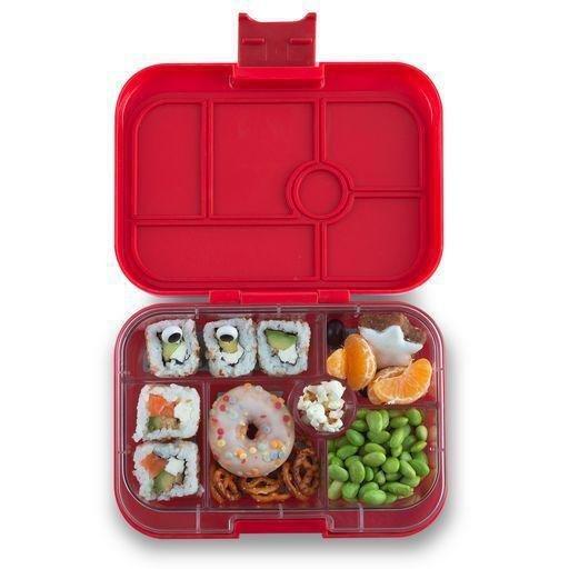 Yumbox Original Leakproof 6-Compartment Bento Box - Wow Red / Monster, , large image number 2