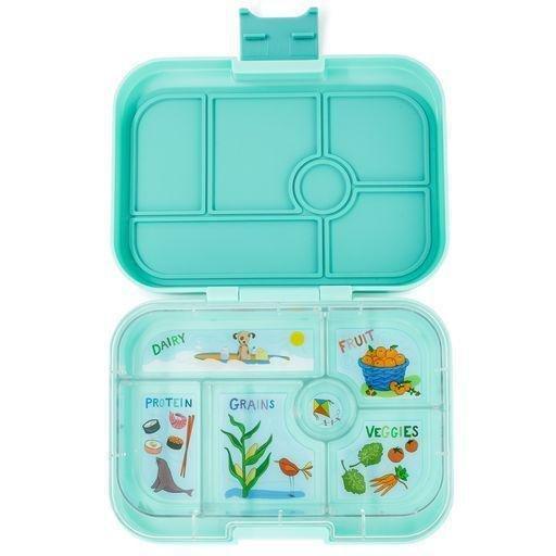 Yumbox Original Leakproof 6-Compartment Bento Box - Surf Green, , large image number 0