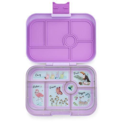 Yumbox Original Leakproof 6-Compartment Bento Box - Lila Purple, , medium