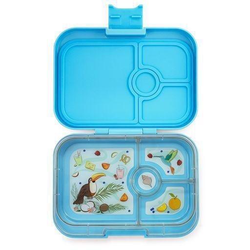 Yumbox Panino 4-Compartment Bento Box - Nevis Blue 4, , large image number 0