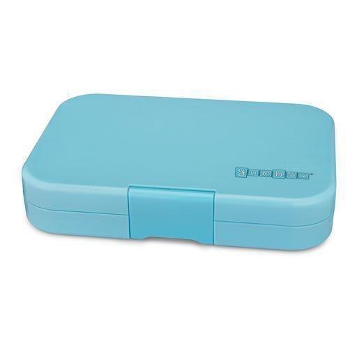 Yumbox Tapas 5-Compartment Lunch Box - Nevis Blue / Bone Apetit Tray, , large image number 1