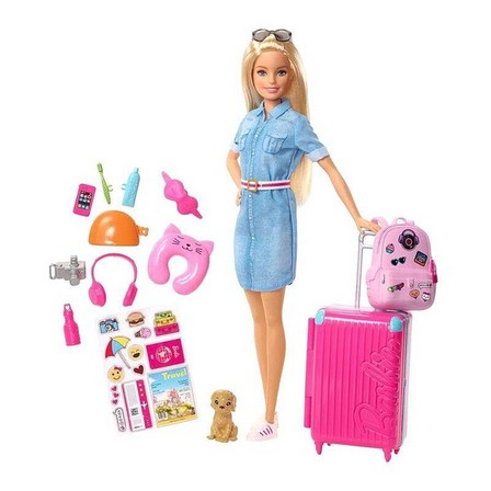 BARBIE - Mattel Barbie Travel Doll