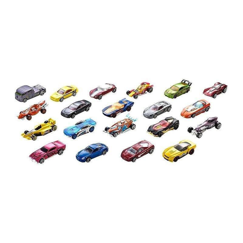MATTEL - Mattel Hot Wheels 1.64 Basic Die-Cast Car Pack (20 Cars)