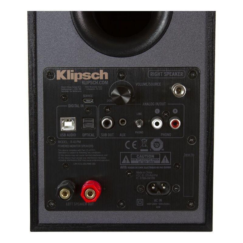 Klipsch R-41PM Bookshelf Speakers 70 W - Black (Pair), , large image number 9
