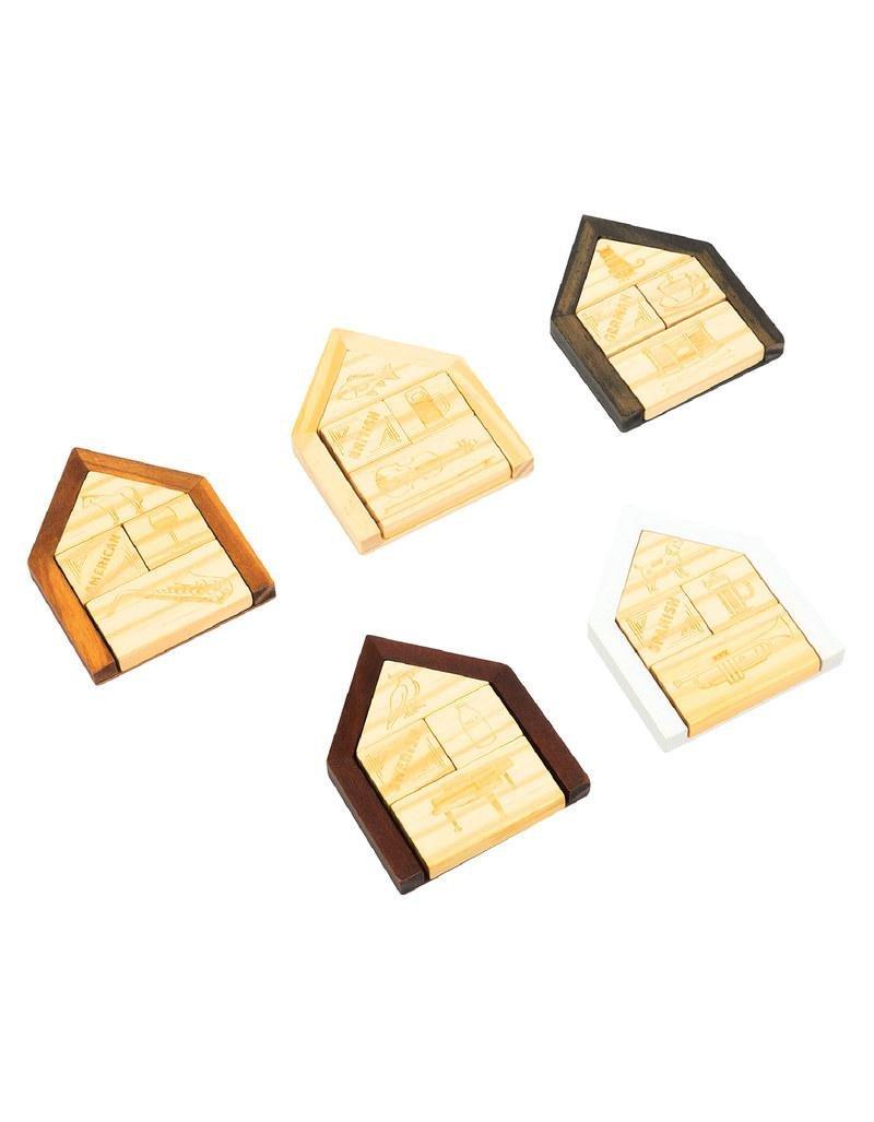 Professor Puzzle Einstein Collection House Puzzle, , large image number 1