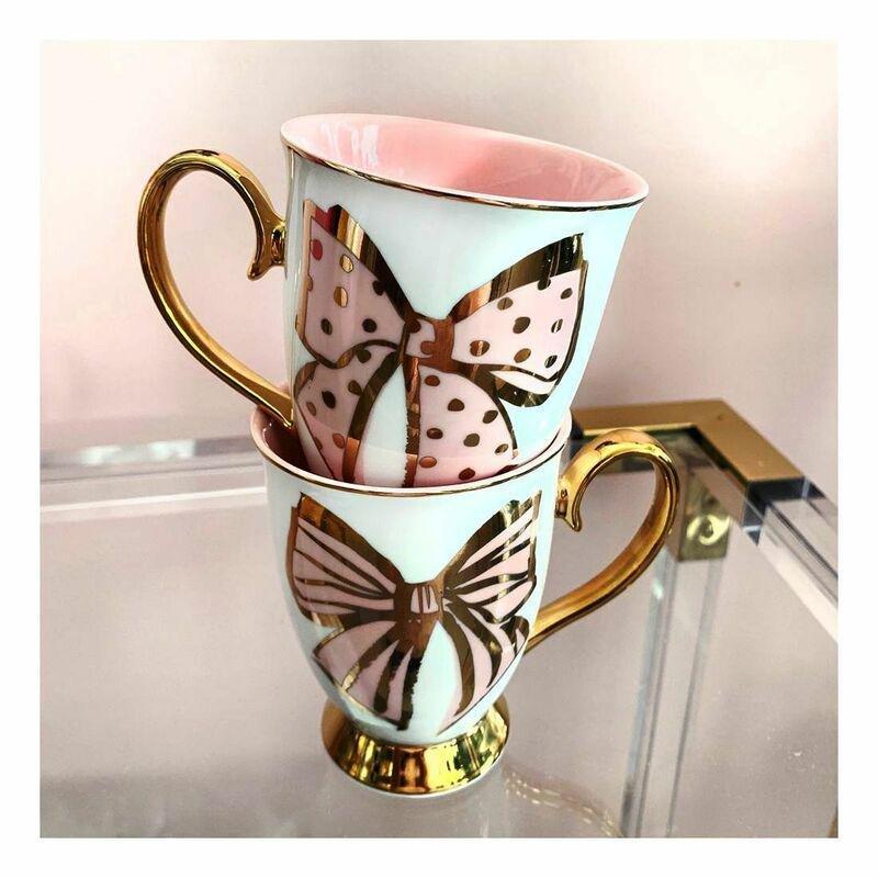 Cristina Re French Bow Mug Set 300ml (Set Of 2), , large image number 1
