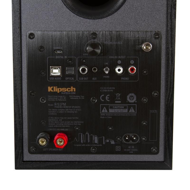 Klipsch R-51PM Bookshelf Speakers 120 W - Black (Pair), , large image number 2