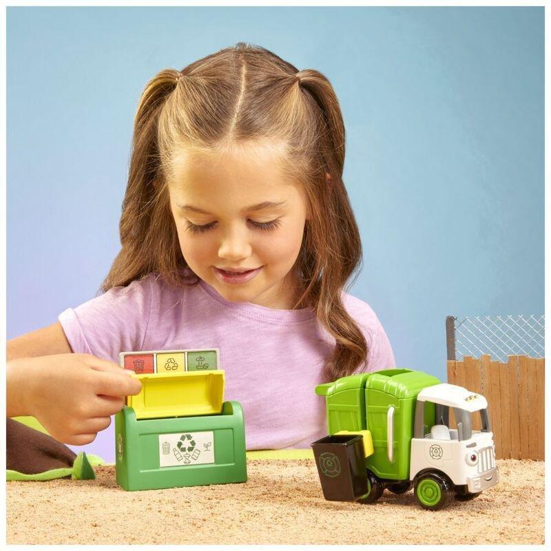 Little Tikes Let's Go Cozy Coupe Garbage Truck Playset, , large image number 5