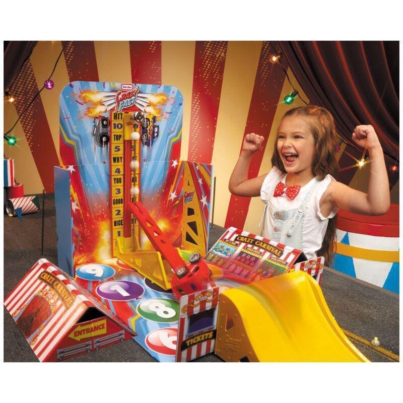 Little Tikes Crazy Fast Flip & Fly Carnival Playset, , large image number 4