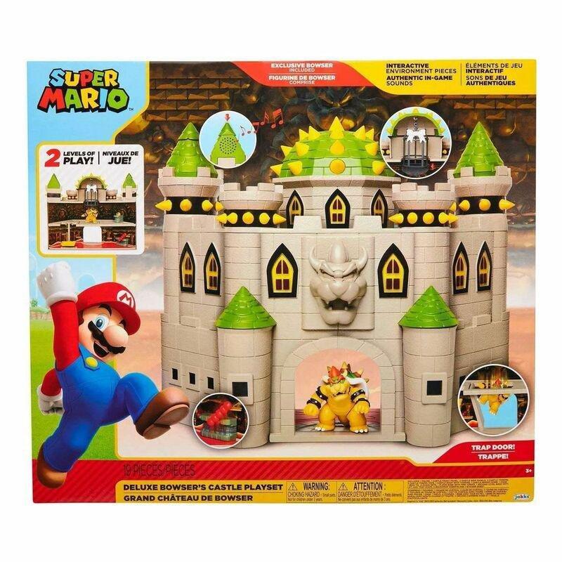 World Of Nintendo Nintendo Deluxe Bowser's Castle Playset, , large image number 0