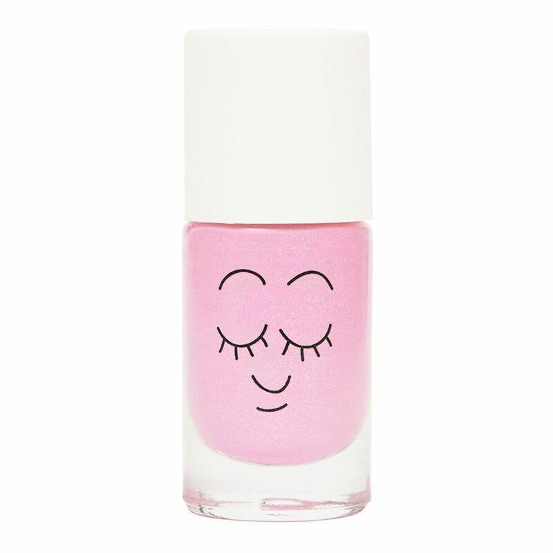 Nailmatic Kids Water Based Nail Polish Dolly Neon Pink, , large image number 0