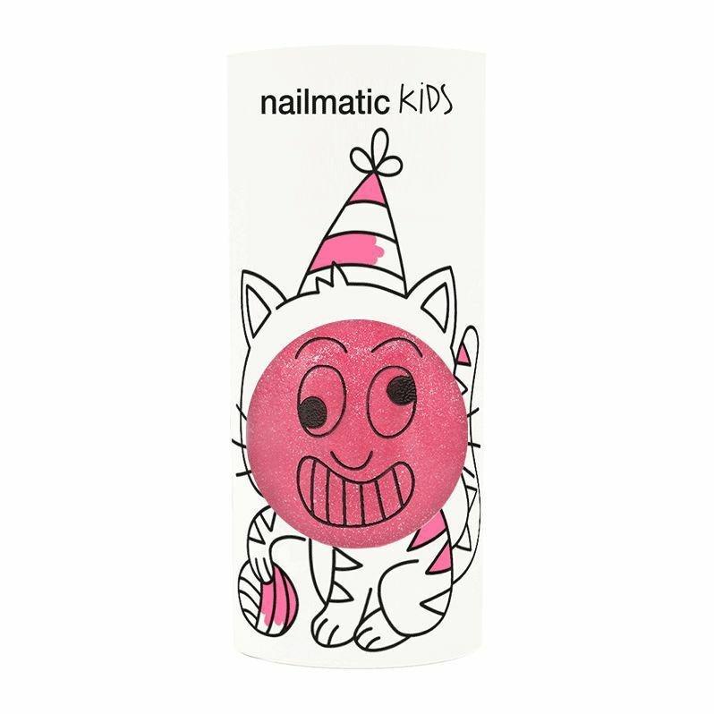 Nailmatic Kids Water Based Nail Polish Kitty Candy Pink, , large image number 1