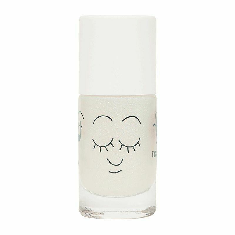 Nailmatic Kids Water Based Nail Polish Zouzou Extra Pearly White, , large image number 0