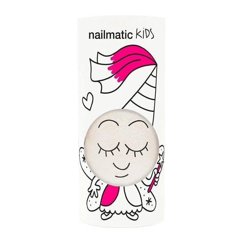 Nailmatic Kids Water Based Nail Polish Zouzou Extra Pearly White, , large image number 1