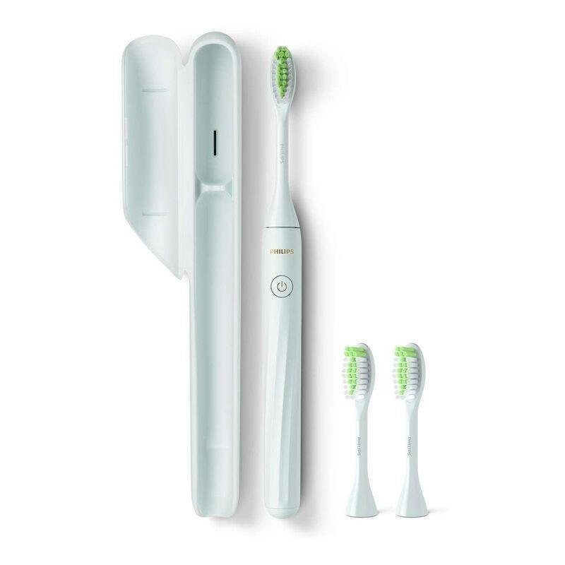 Philips One by Sonicare Battery Toothbrush - Mint Blue + 2 Brush Head, , large image number 0