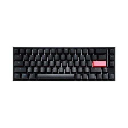 DUCKY - Ducky One 2 SF RGB Mechanical Gaming Keyboard - Black Top/White Case (Cherry MX Red Switch)