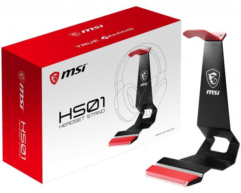 MSI HS01 Gaming Headset Stand, , large image number 0