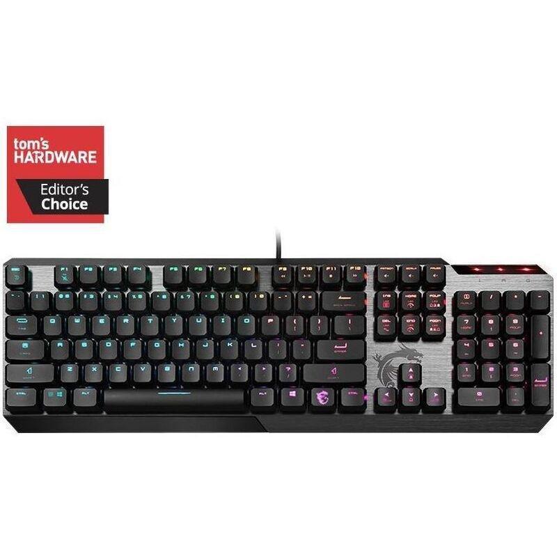 MSI Vigor GK50 Low-Profile Mechanical Gaming Keyboard - Kailh Low Profile Switch (English/Arabic), , large image number 0