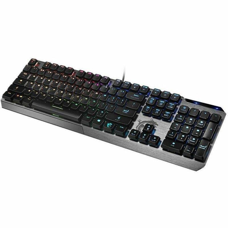 MSI Vigor GK50 Low-Profile Mechanical Gaming Keyboard - Kailh Low Profile Switch (English/Arabic), , large image number 1