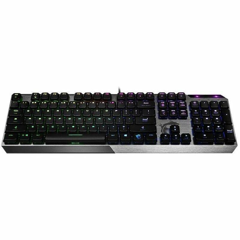 MSI Vigor GK50 Low-Profile Mechanical Gaming Keyboard - Kailh Low Profile Switch (English/Arabic), , large image number 4
