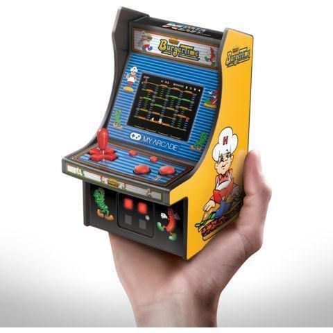 My Arcade Collectible Retro Burgertime Micro Player Yellow/Black (6.75-inch), , large image number 1