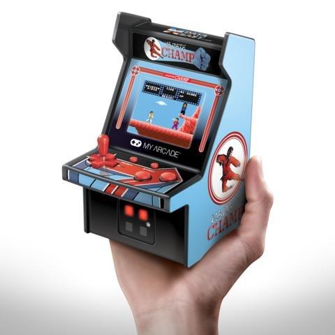 My Arcade Collectible Retro Karate Champ Micro Player Blue/Black (6.75-inch), , large image number 1