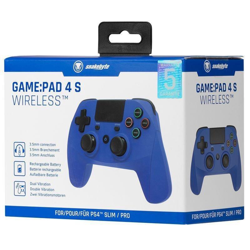 Snakebyte PS4 Game Pad 4S Wireless Controller - Blue, , large image number 2