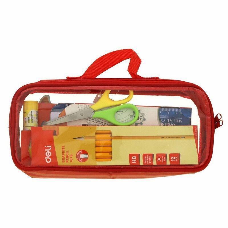 Deli School Kit Stationery Set in Pouch, , large image number 0