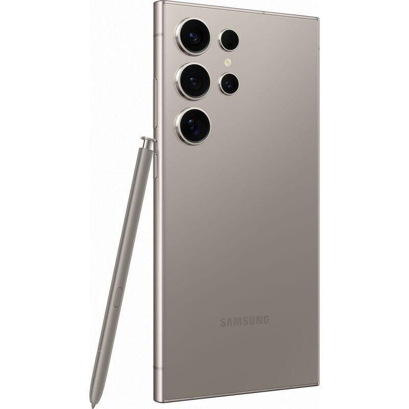 Samsung Galaxy S24 Ultra 5G Smartphone 12GB/256GB/Dual Sim with eSIM - Titanium Gray, , large image number 1