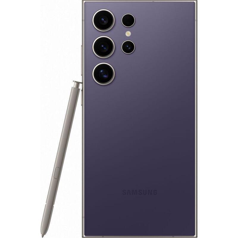 Samsung Galaxy S24 Ultra 5G Smartphone 12GB/256GB/Dual Sim with eSIM - Titanium Violet, , large image number 1