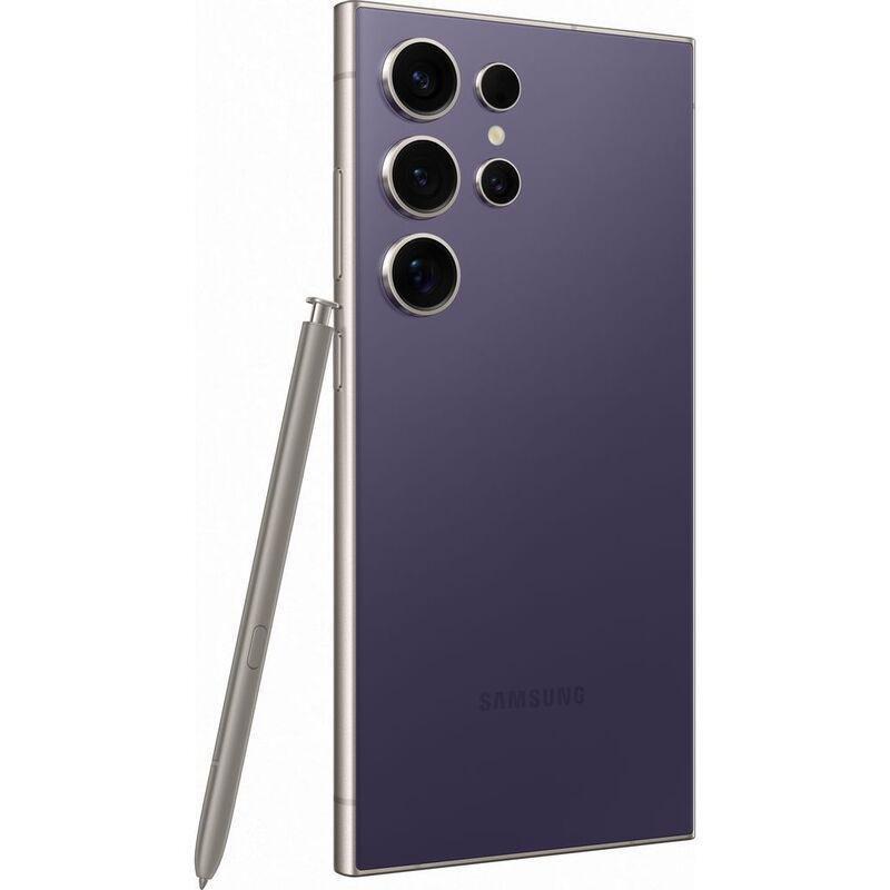 Samsung Galaxy S24 Ultra 5G Smartphone 12GB/256GB/Dual Sim with eSIM - Titanium Violet, , large image number 2