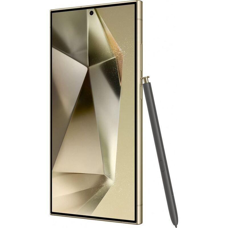 Samsung Galaxy S24 Ultra 5G Smartphone 12GB/256GB/Dual Sim with eSIM - Titanium Yellow, , medium