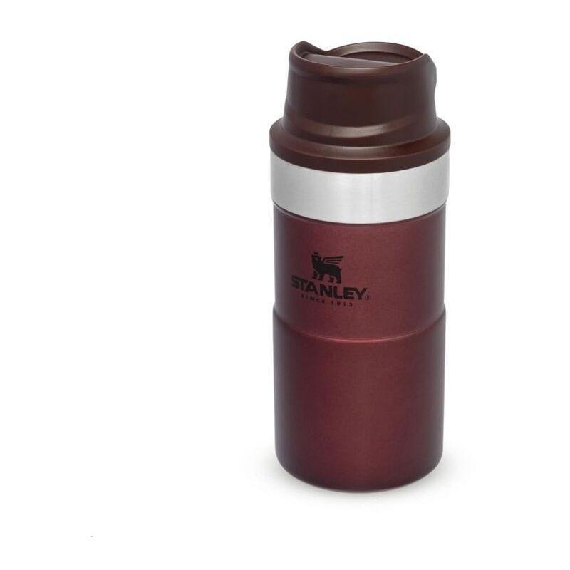 Stanley Classic Trigger Action Travel Mug Wine Red 250ml, , large image number 0