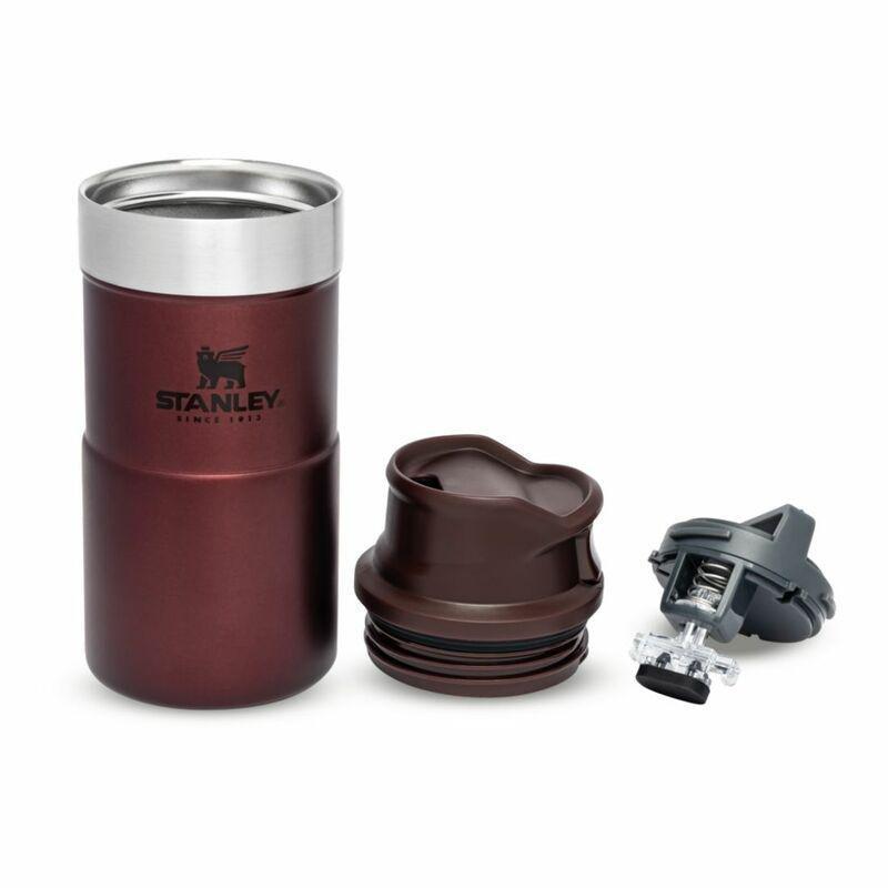 Stanley Classic Trigger Action Travel Mug Wine Red 250ml, , large image number 4