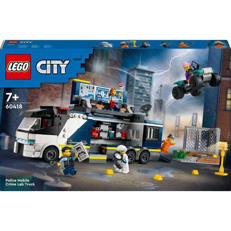 LEGO City Police Mobile Crime Lab Truck 60418 (674 Pieces), , large image number 2