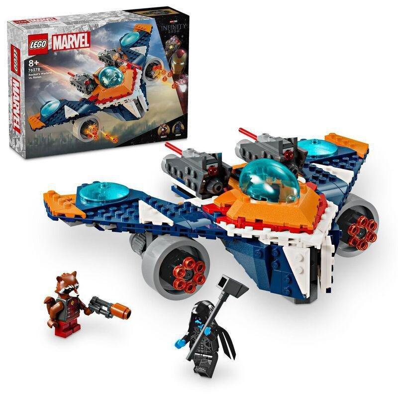 LEGO - LEGO Super Heroes Marvel Rocket's Warbird Vs Ronan 76278 (290 Pieces)