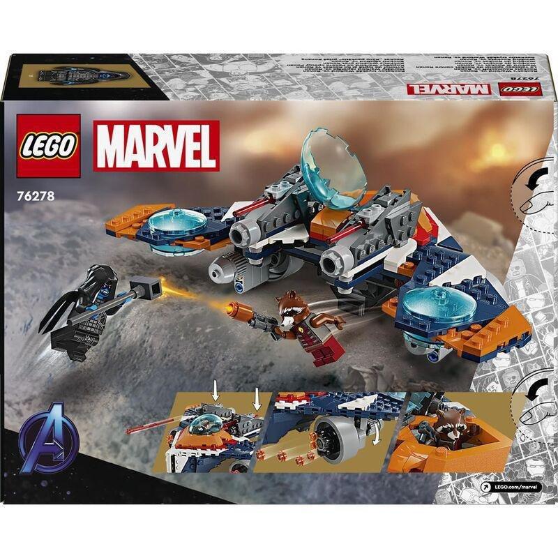 LEGO - LEGO Super Heroes Marvel Rocket's Warbird Vs Ronan 76278 (290 Pieces)