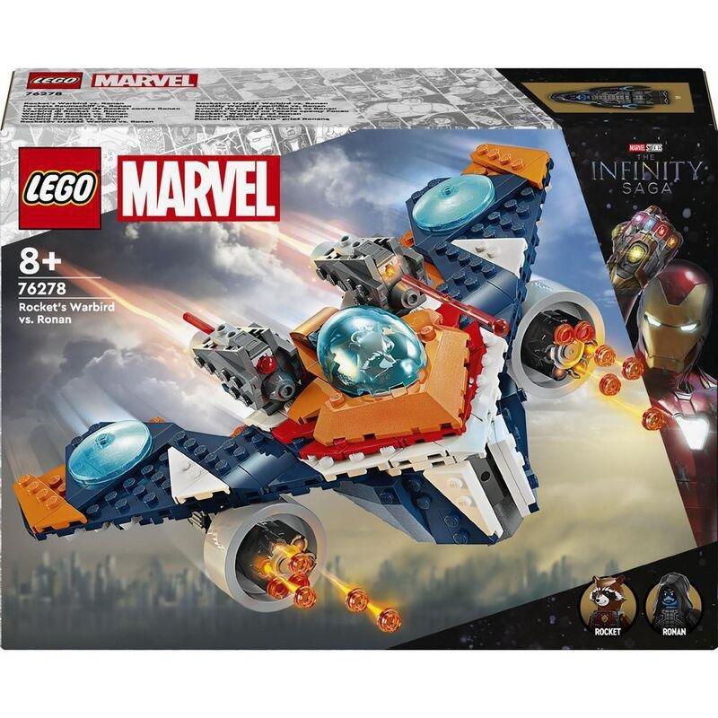 LEGO - LEGO Super Heroes Marvel Rocket's Warbird Vs Ronan 76278 (290 Pieces)