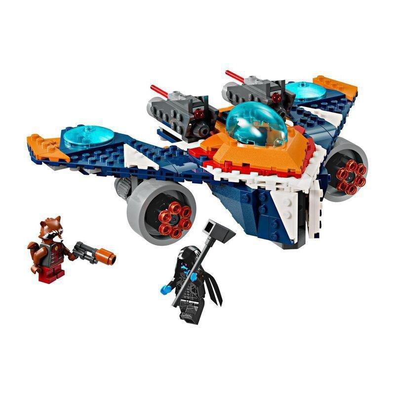 LEGO Super Heroes Marvel Rocket's Warbird Vs Ronan 76278 (290 Pieces), , large image number 9