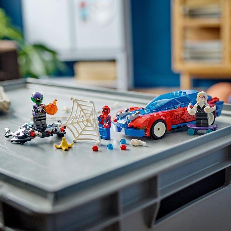 LEGO Super Heroes Marvel Spider-Man Race Car & Venom Green Goblin 76279 (227 Pieces), , large image number 5